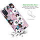 Avis LaCoqueFrançaise Coque Samsung Galaxy A21S 360 intégrale transparente Motif Fleurs parme Tendance .