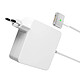 Avizar Chargeur Macbook Magsafe 2 Magnétique Charge Rapide 60W Indicateur LED Blanc - Chargeur secteur compatible avec embout magnétique pour MacBook Air 11 et 13 pouces + MacBook Pro Retina 11 et 13 pouces