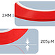 Avis Clappio Adhésif réparation double-face 50m Adhésion forte Largeur 2mm Transparent