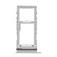 Clappio Tiroir Carte SIM de Remplacement Samsung Galaxy S20 Gris - Tiroir carte SIM de remplacement pour Samsung Galaxy S20