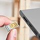 Avis Clappio Tiroir Carte SIM de Remplacement pour Samsung Galaxy S22 Ultra Blanc