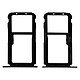 Clappio Tiroir Carte SIM pour Huawei Mate 20 Lite Tiroir adaptateur - Tiroir adaptateur carte Sim et Nano Memory pour le Huawei Mate 20 Lite