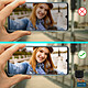 Clappio Caméra Avant Samsung Galaxy A10 Objectif de remplacement Frontal pas cher