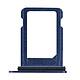 Clappio Tiroir Carte SIM Apple iPhone 12 Mini Emplacement Nano SIM de remplacement bleu Tiroir carte SIM de remplacement pour Apple iPhone 12 Mini.