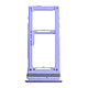 Clappio Tiroir Carte SIM pour Samsung Galaxy A52s, A52 et A72 Violet - Tiroir carte SIM de remplacement pour Samsung Galaxy A52, A52s et A72