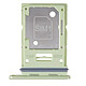 Clappio Tiroir Carte SIM pour Samsung Galaxy A54 5G Dual Nano SIM - Tiroir SIM vert de remplacement pour Samsung Galaxy A54 5G