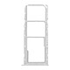 Acheter Clappio Tiroir Carte SIM de Remplacement Samsung Galaxy A22 5G blanc