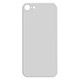 Clappio Vitre arrière de remplacement pour Apple iPhone SE 2020 et 8 - Vitre arrière compatible Argent pour redonner à votre Apple iPhone SE 2020 et 8 son aspect d'origine