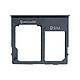 Clappio Tiroir Carte Samsung Galaxy A10e Nano SIM et Micro SD de remplacement noir Tiroir carte SIM de remplacement pour Samsung Galaxy A10e.