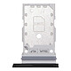 Clappio Tiroir Carte SIM de Remplacement pour Samsung Galaxy S22 Ultra noir - Tiroir SIM de remplacement pour votre Samsung Galaxy S22 Ultra