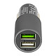 Avis 4smarts Chargeur Allume-Cigare Voiture Charge Rapide - 6A 2 Ports USB -