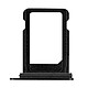 Clappio Tiroir Carte SIM Apple iPhone 12 Mini Emplacement Nano SIM de remplacement noir - Tiroir carte SIM de remplacement pour Apple iPhone 12 Mini.