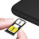 Avis Clappio Tiroir Carte SIM pour Xiaomi Redmi Note 7 et Note 7 Pro Dual Nano SIMNoir