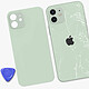 Acheter Clappio Vitre arrière de remplacement pour Apple iPhone 12