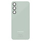 Samsung Vitre Arrière pour Samsung Galaxy S23 FE avec Lentille Caméra Original Vert Pâle - Vitre arrière Menthe d'origine constructeur pour Samsung Galaxy S23 FE