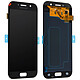 Samsung Écran LCD Complet pour Samsung Galaxy A3 2017 Noir Bloc complet d'origine Samsung couleur noir.
