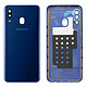 Samsung Cache Batterie pour Galaxy A20e Façade arrière Original  Bleu - Cache batterie d'Origine pour Samsung Galaxy A20e.