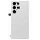 Samsung Cache Batterie Originale pour Samsung Galaxy S22 Ultra avec lentille caméra  blanc - Cache batterie d'origine constructeur pour Samsung Galaxy S22 Ultra