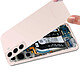 Avis Samsung Cache Batterie Originale pour Samsung Galaxy S22 Plus avec lentille caméra  or rose