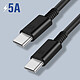 Samsung Chargeur Voiture 60W Sortie USB-C / USB Câble USB-C 1m Noir pas cher