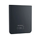 Samsung Vitre Arrière Inférieure Originale pour Samsung Galaxy Z Flip 4  Bleu Nuit - Cache batterie inférieur d'origine constructeur pour Samsung Galaxy Z Flip 4
