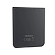 Samsung Vitre Arrière Inférieure Originale pour Samsung Galaxy Z Flip 4  Graphite - Cache batterie inférieur d'origine constructeur pour Samsung Galaxy Z Flip 4