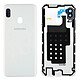 Samsung Cache Batterie pour Galaxy A20e Façade arrière Original  Blanc - Cache batterie d'Origine pour Samsung Galaxy A20e.
