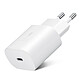 samsung Chargeur Secteur USB-C 25W Power Delivery EP-TA800EWE Original Samsung Blanc Chargeur secteur fiable et ultra-rapide Original Samsung.