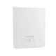 Samsung Vitre Arrière Inférieure Originale pour Samsung Galaxy Z Flip 4  Blanc Cache batterie inférieur d'origine constructeur pour Samsung Galaxy Z Flip 4