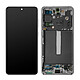 Samsung Écran LCD Vitre Tactile Châssis pour Samsung Galaxy S21 FE Blanc - Bloc écran LCD + vitre tactile d'origine Samsung pour Samsung Galaxy S21 FE