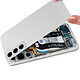 Avis Samsung Cache Batterie Originale pour Samsung Galaxy S22 Plus avec lentille caméra  blanc
