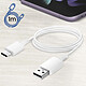 Samsung Câble USB vers USB-C Charge rapide 1 mètre EP-DG970BWE Blanc pas cher