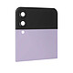 Samsung Vitre Arrière Supérieure Originale pour Samsung Z Flip 4 avec Écran Externe  Violet Cache batterie supérieur d'origine constructeur pour Samsung Galaxy Z Flip 4