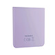 Samsung Vitre Arrière Inférieure Originale pour Samsung Galaxy Z Flip 4  Lavande - Cache batterie inférieur d'origine constructeur pour Samsung Galaxy Z Flip 4