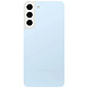 Samsung Cache Batterie Originale pour Samsung Galaxy S22 Plus avec lentille caméra  bleu ciel - Cache batterie d'origine constructeur pour Samsung Galaxy S22 Plus