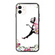 Evetane Coque iPhone 12 Mini Coque Soft Touch Glossy Fée Fleurale Design Coque iPhone 12 Mini Coque Soft Touch Glossy Fée Fleurale Design