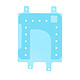 Samsung Adhésif Batterie pour Samsung Galaxy S23 FE Fixation solide Noir - Adhésif batterie d'origine Samsung pour Galaxy S23 FE