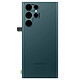 Samsung Cache Batterie Originale pour Samsung Galaxy S22 Ultra avec lentille caméra  vert Cache batterie d'origine constructeur pour Samsung Galaxy S22 Ultra
