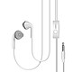 Samsung Écouteurs Filaires Jack 3.5mm Micro et Télécommande Blanc Ecouteurs kit piéton Original Samsung avec micro intégré.