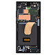 Samsung Écran pour Samsung Galaxy S23 Ultra Vitre Tactile et Châssis Phantom Noir Bloc écran complet d'origine constructeur pour Samsung Galaxy S23 Ultra