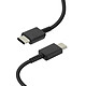 samsung Câble USB-C vers USB-C 60W Charge et Synchronisation 1m Original Samsung Noir - Un câble USB type C vers USB type C d'Origine Samsung