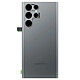 Samsung Cache Batterie Originale pour Samsung Galaxy S22 Ultra avec lentille caméra  gris - Cache batterie d'origine constructeur pour Samsung Galaxy S22 Ultra
