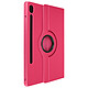 Étui folio pour Samsung Tab S9 FE Support rotatif Paysage Portrait Fuchsia Étui en simili cuir Fuchsia avec clapet rotatif, spécifiquement conçu pour Samsung Galaxy Tab S9 et Samsung Galaxy Tab S9 FE
