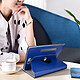 Avis Clappio Housse pour Tablettes jusqu'à 10,1 pouces Étui Universel Clapet Fonction Support Bleu