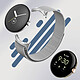 Acheter Avizar Bracelet pour Google Pixel Watch Acier Inoxydable Milanais Magnétique Argent