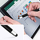 Avis 4smarts Stylet Smartphone et Tablette Tactile 2en1 Stylo à Bille 4Smarts Argent et Noir