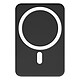 Moxie Batterie externe MagSafe 10W 5000mAh Compact Portable Noir - Batterie de Secours de Moxie avec capacité de 5000mAh, permettant une charge complète de votre téléphone