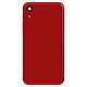 Clappio Châssis Complet pour iPhone XR Cadre central et Vitre arrière - Châssis complet de remplacement Rouge pour remettre à neuf votre Apple iPhone XR