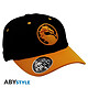 Mortal Kombat - Casquette Noire Logo Mortal Kombat pas cher