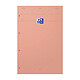 OXFORD Bloc notes SMART Pastel 210 x 315 mm quadrillé 5X5 60 pages coloris aléatoires pas cher